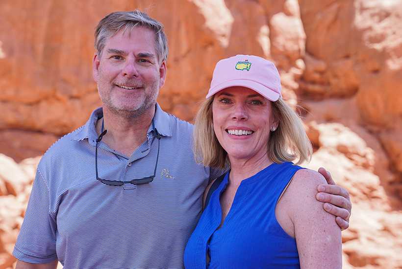 Mary and Scott Hale, owners of the Grand Western Tour